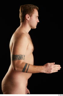 Albin  1 arm flexing nude side view 0003.jpg